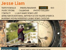 Tablet Screenshot of jesseliam.com